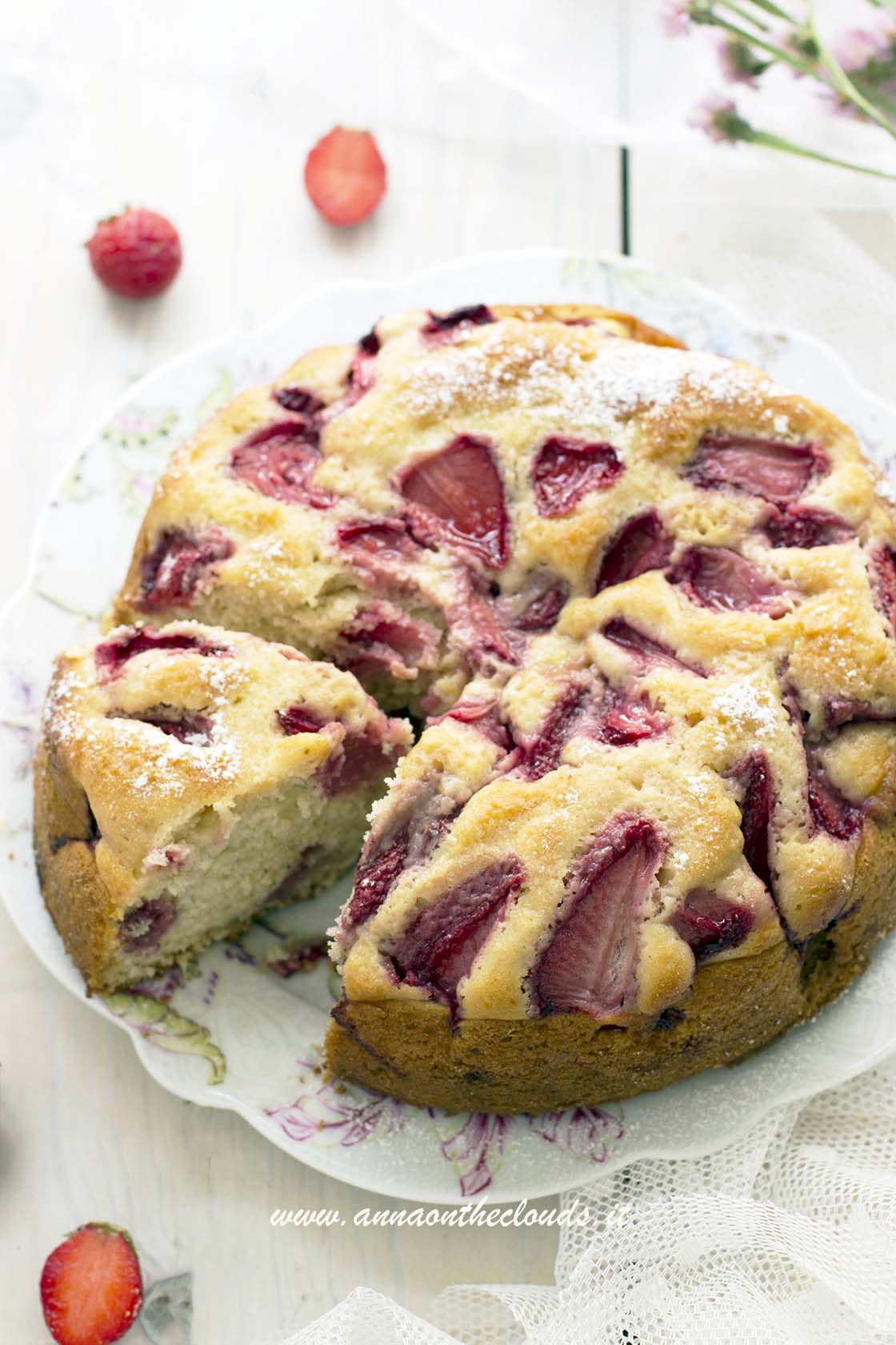 Torta alle fragole, Ricetta