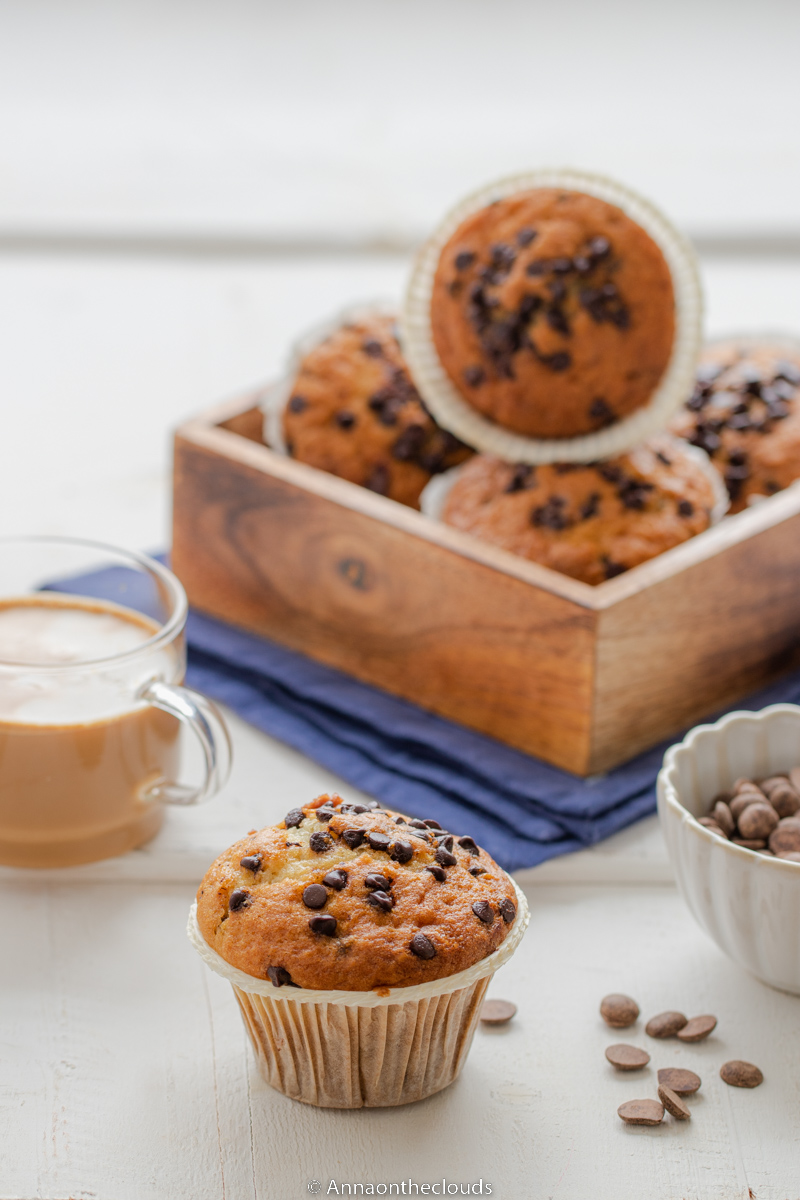 Muffin con gocce di cioccolato: ricetta perfetta