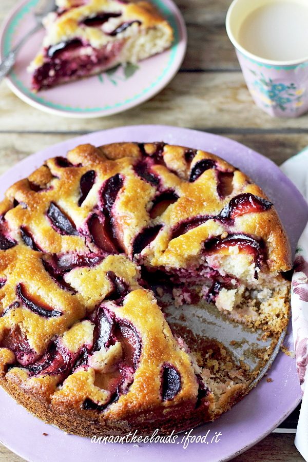 torta di prugne soffice
