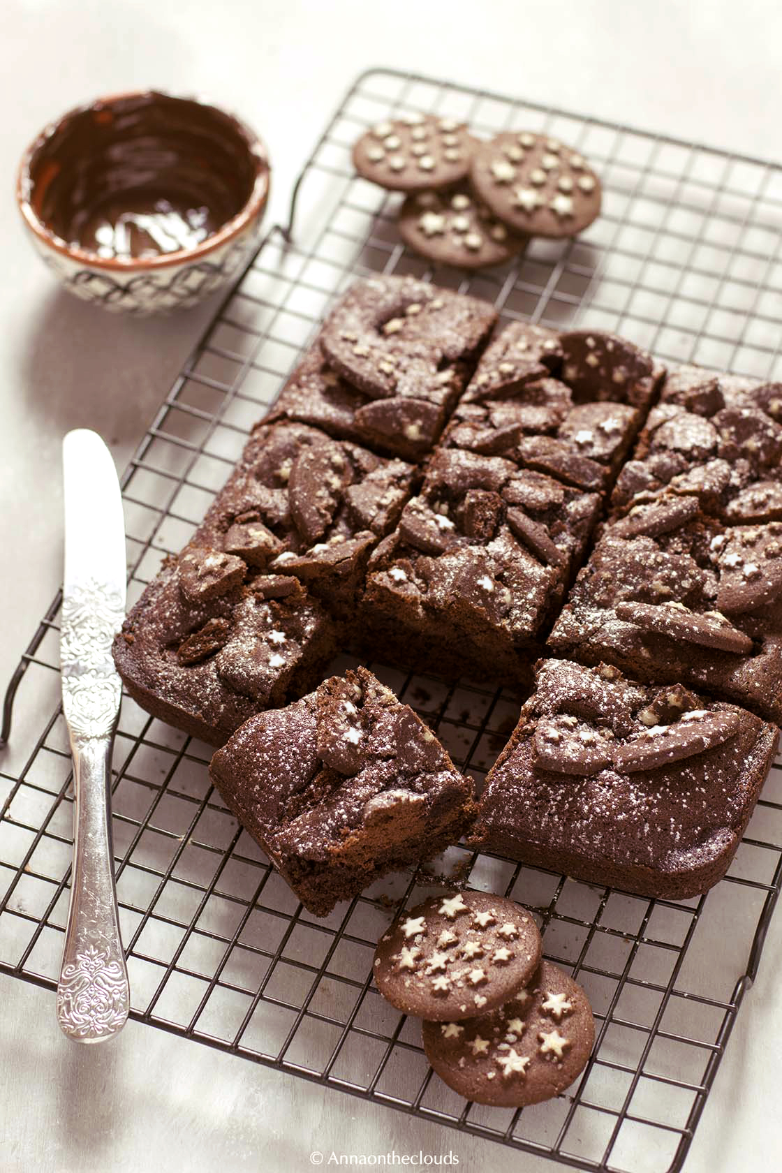 Ricetta brownies di pan di stelle