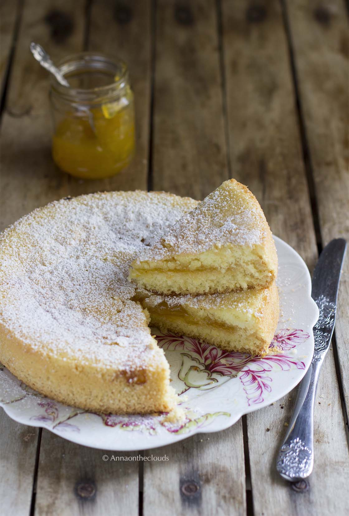 Torta versata alla marmellata (ripieno che non scende)