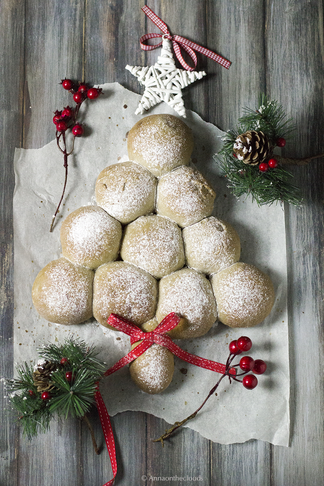 Albero di brioche alle mele soffice e senza burro!