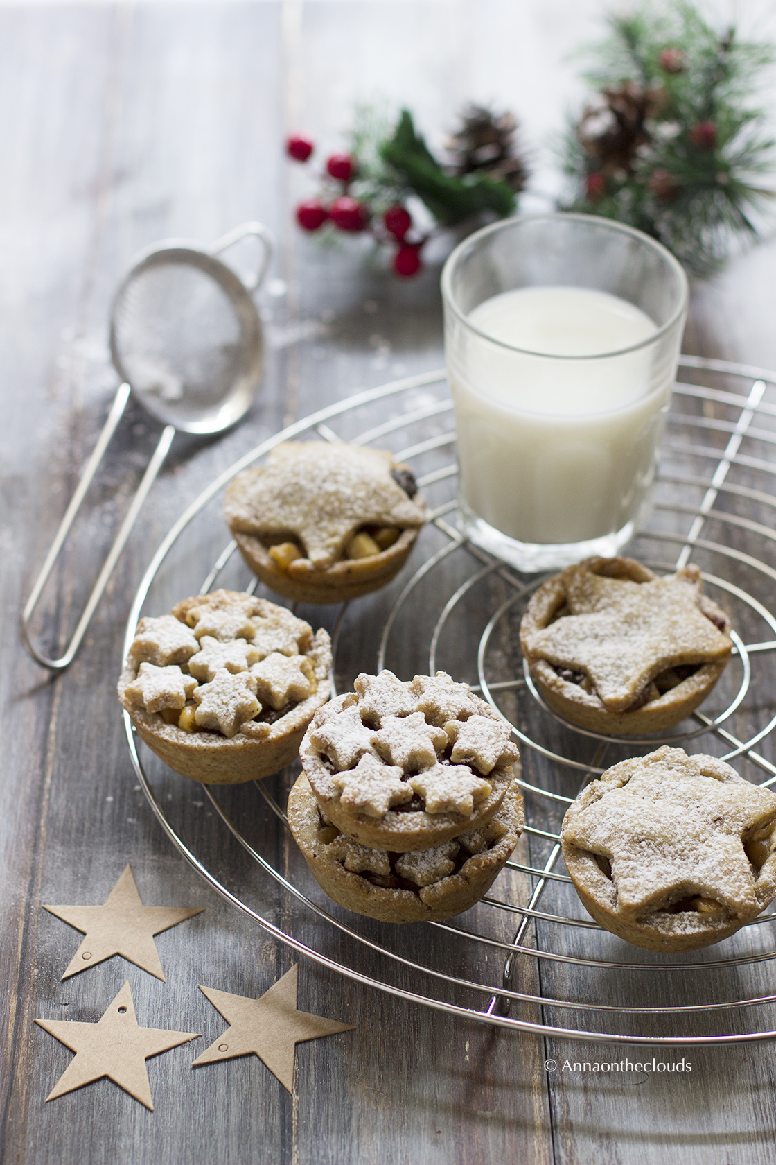 Tronchetto Di Natale In Inglese.Mince Pie Ricetta Facile Inglese Anna On The Clouds