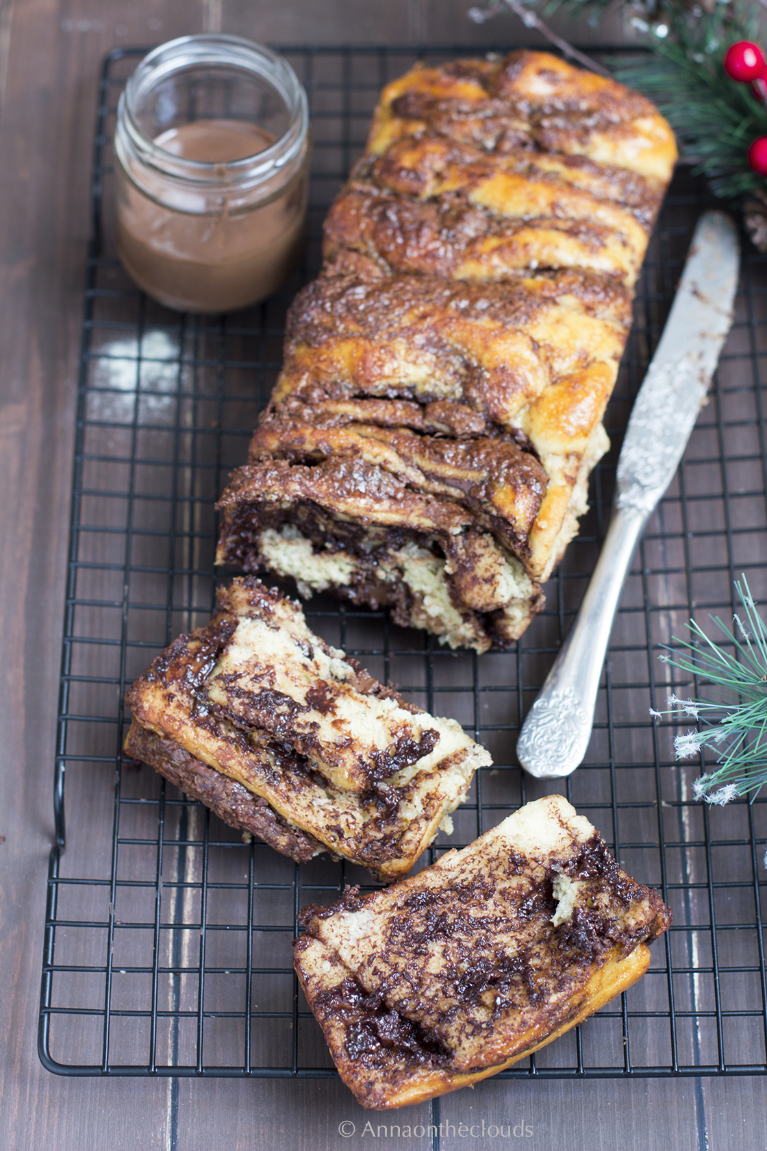 Ricetta Pane dolce alla nutella (Nutella pull apart bread)