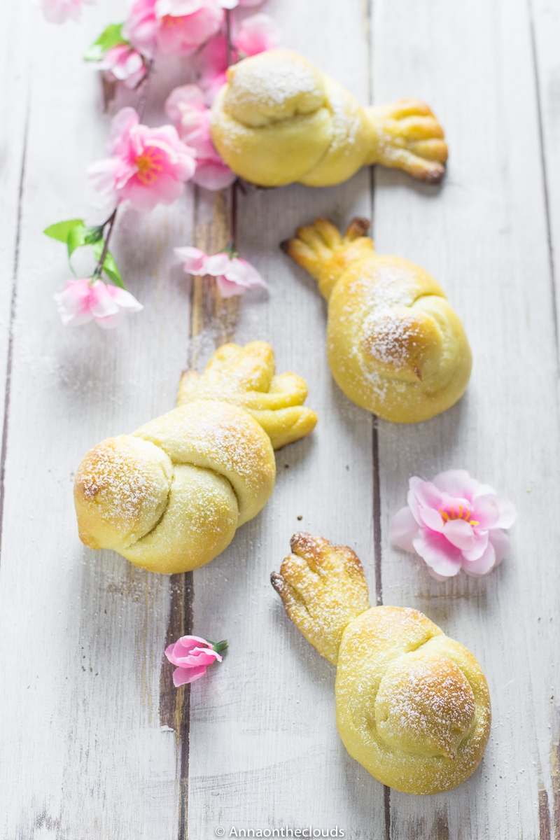 Colombe di brioche profumate al limone (ricetta senza burro)