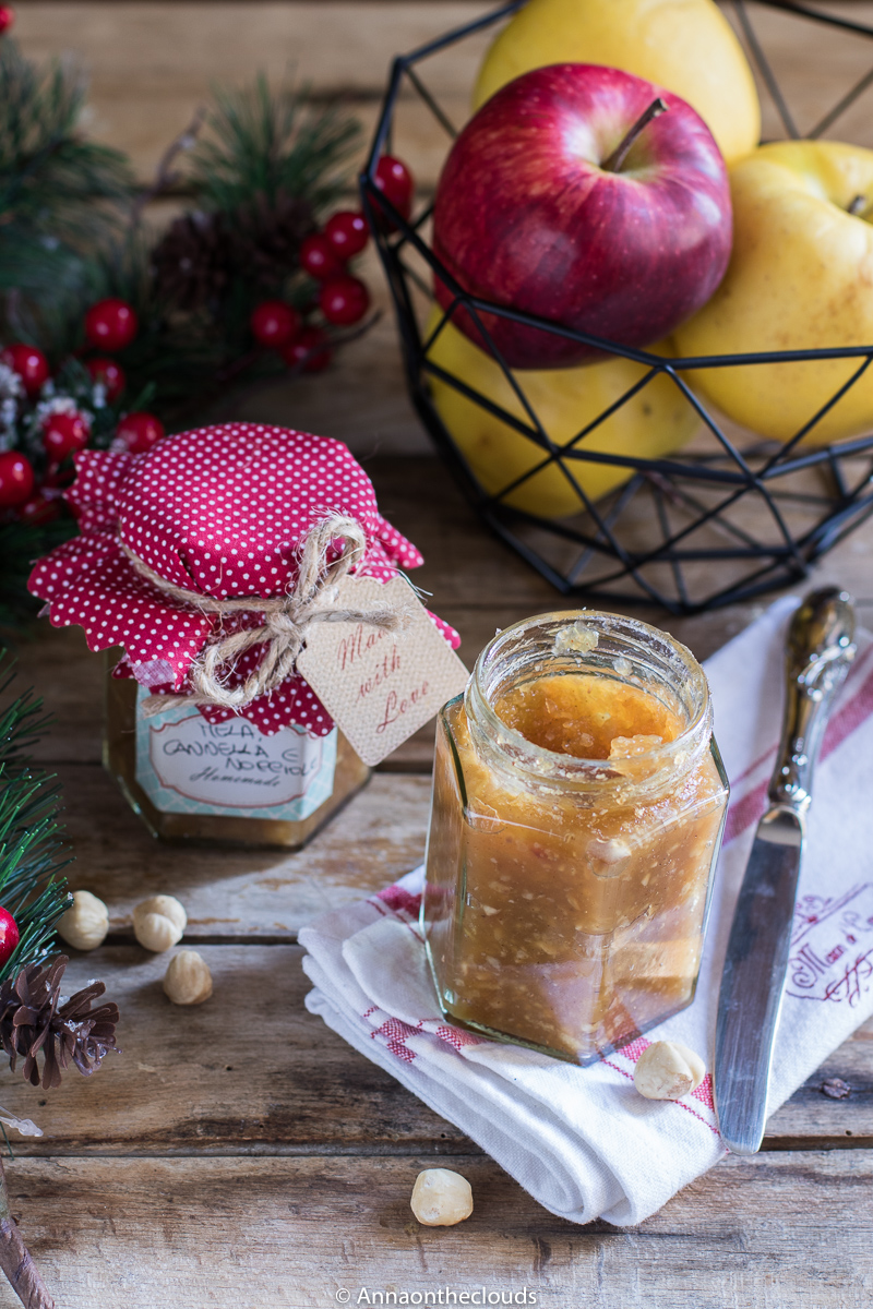 Confettura di mele, nocciole e cannella RICETTA FACILE