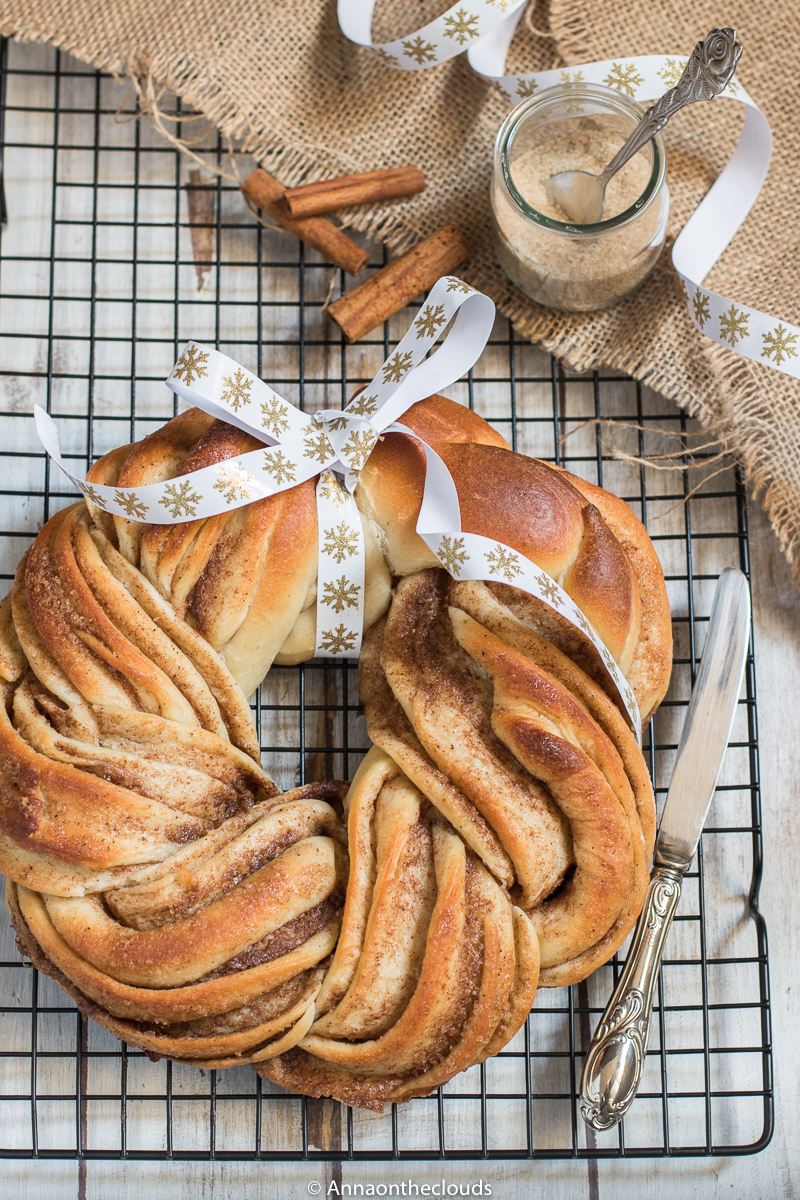 Kringle estone: brioche intrecciata alla cannella