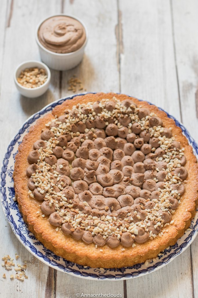 Crostata con Namelaka al cioccolato