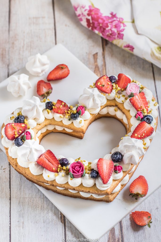 Cream tart – torta a cuore RICETTA PERFETTA