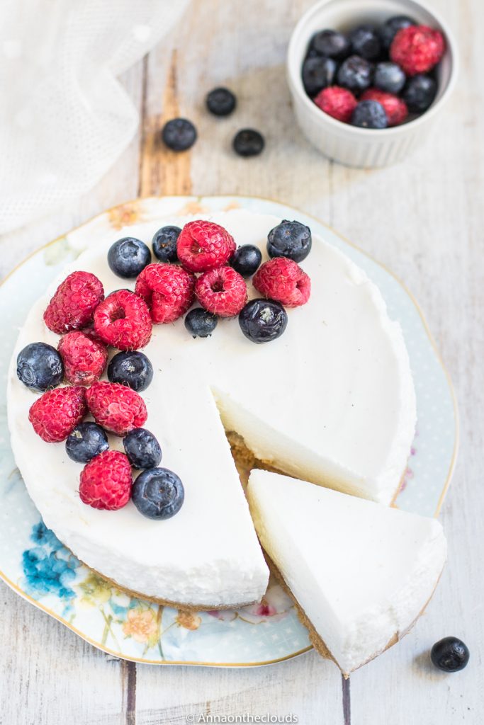 Torta fredda allo yogurt – senza cottura