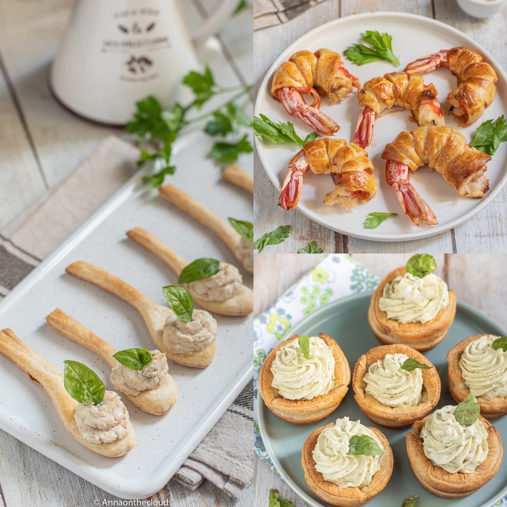 10 Antipasti Di Natale.3 Idee Di Antipasti Veloci Con Pasta Sfoglia Anna On The Clouds