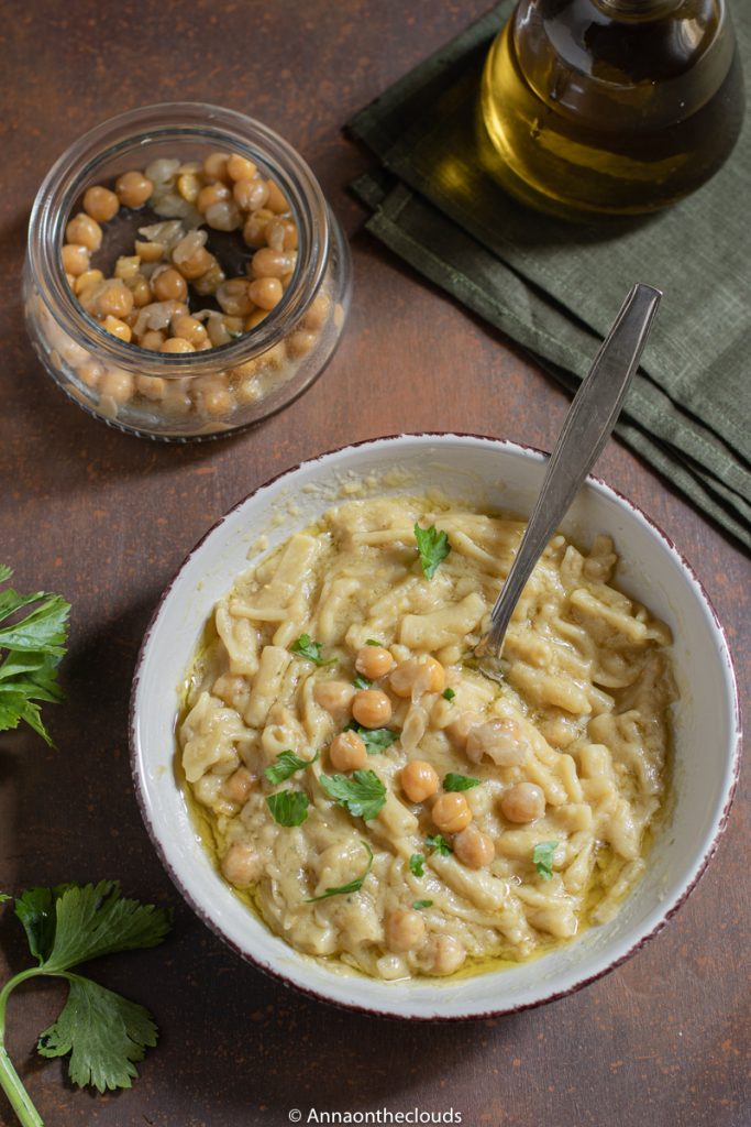 Pasta e ceci cremosa: ricetta napoletana