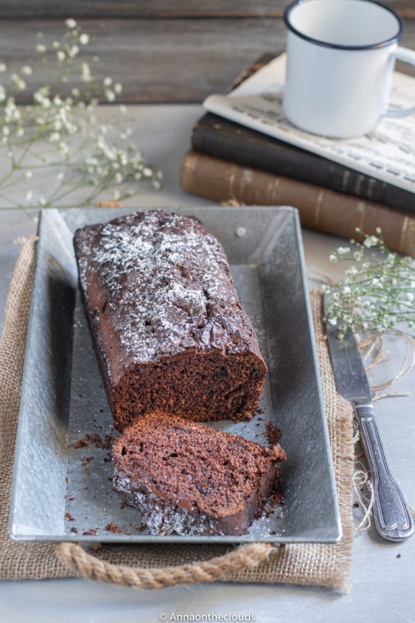 plumcake soffice al cacao