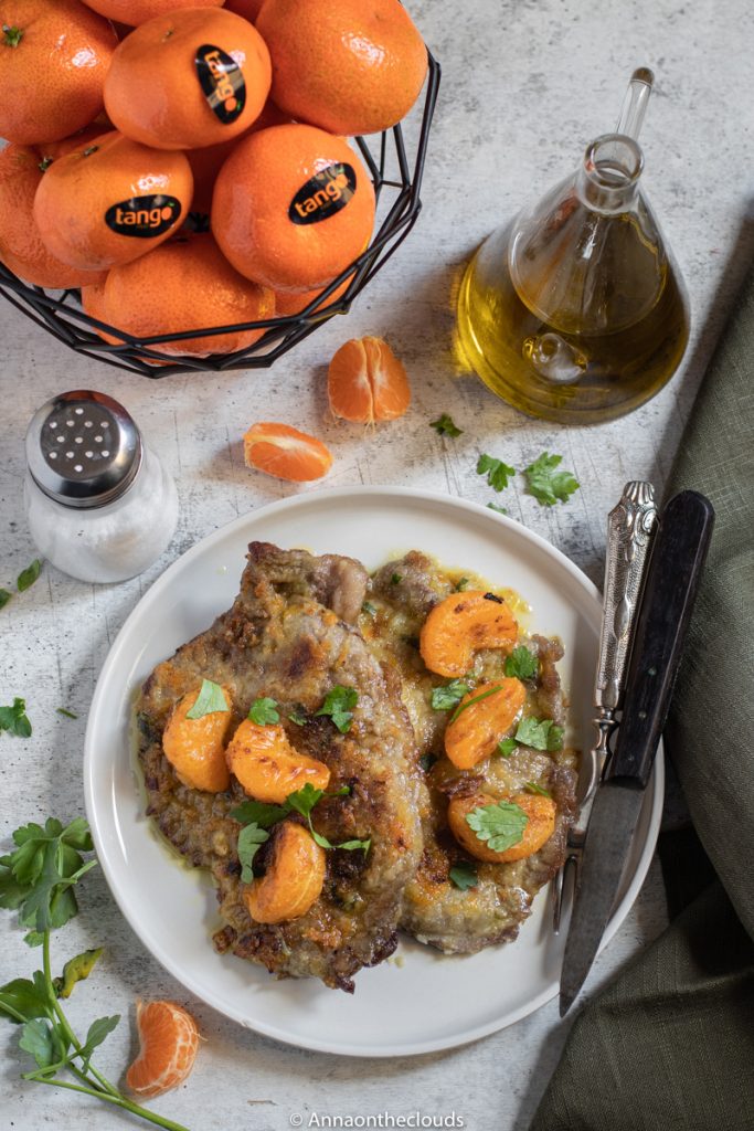 Scaloppine di vitello ai mandarini: ricetta facile!