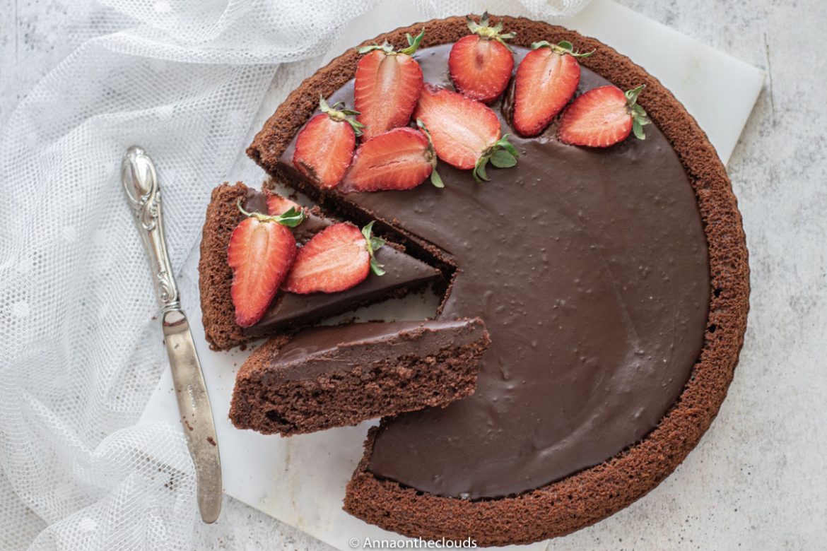 Crostata furba al cioccolato