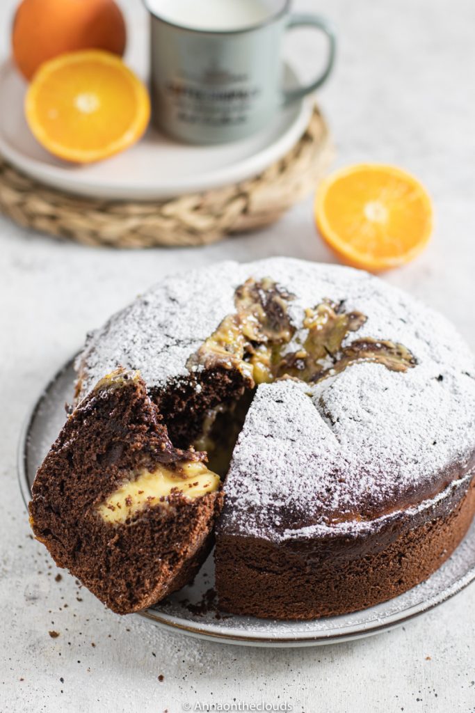 Torta nua al cacao e arancia: facile e golosa!