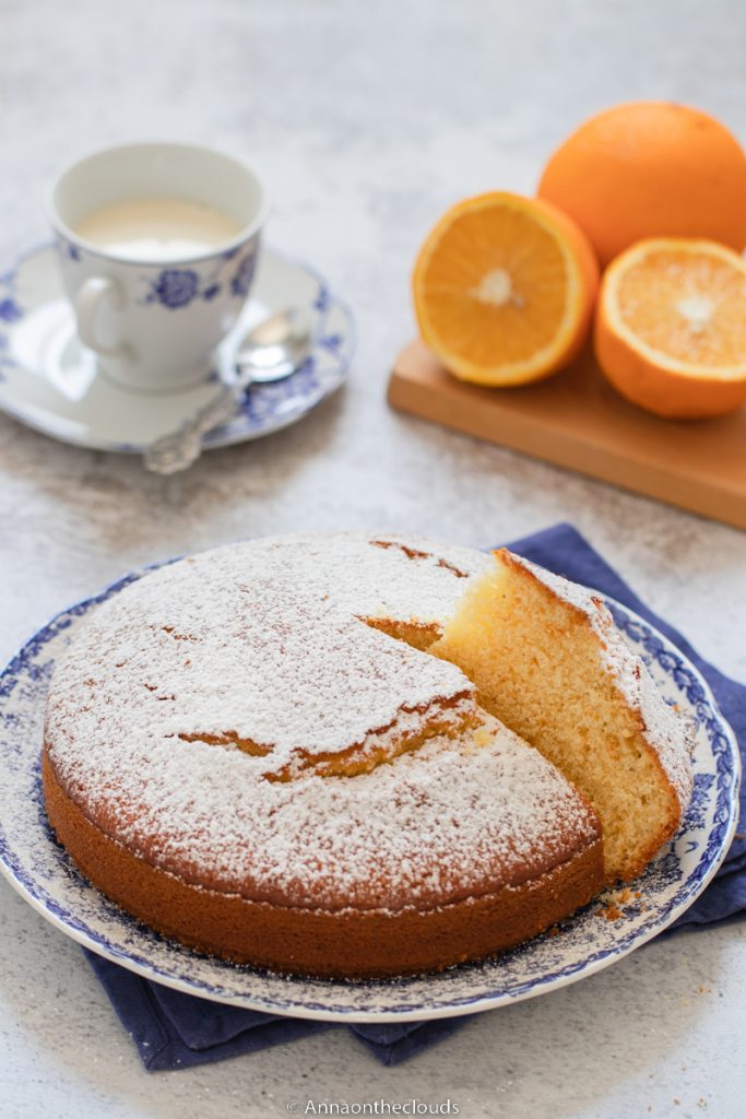 Torta all’arancia soffice: ricetta facile