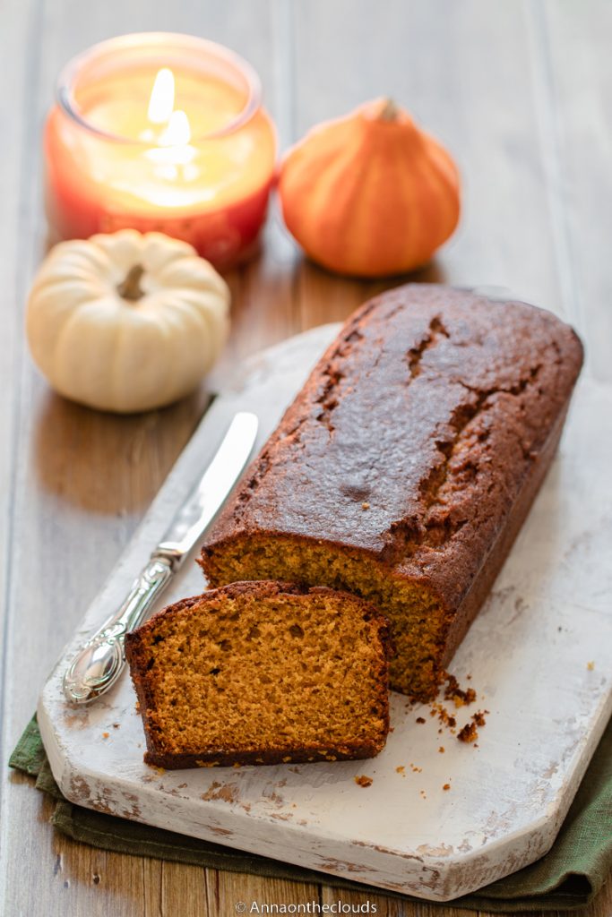 Pumpkin bread ricetta (plumcake alla zucca)