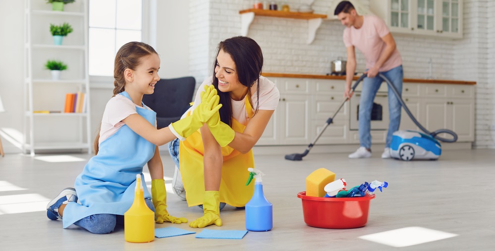 come organizzare al meglio le pulizie di casa
